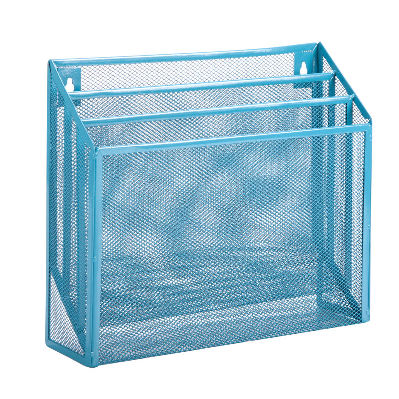 Vertical File Sorter, Blue