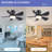 Flush Mount Ceiling Fan With Light And Remote/app-818611763-818611761
