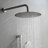 Shower System With Shower Head, Hand Shower, Slide Bar, Bodysprays, Shower Arm, Hose, Valve Trim, And Lever Handles-129525267