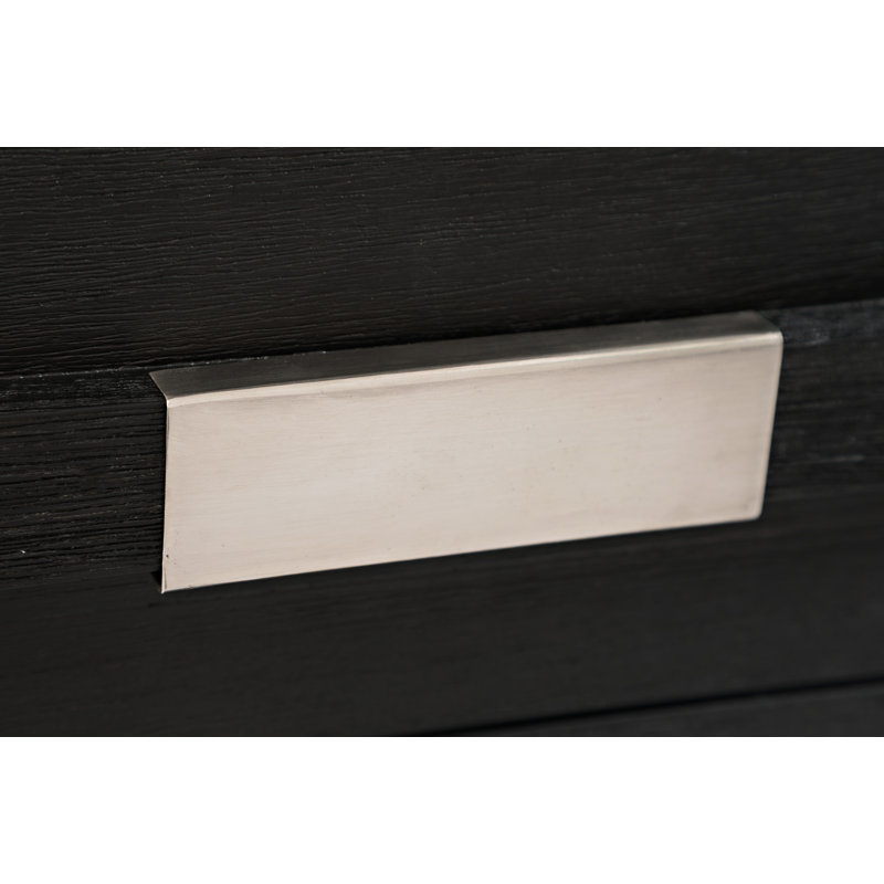Cathye Storage Bookcase, Dark Charcoal