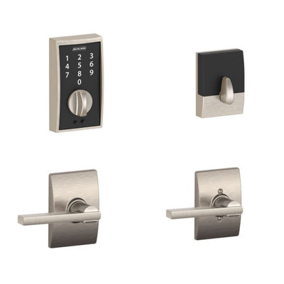 Levier de porte électronique Latitude avec rosette Century