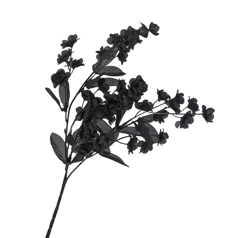 Tige de fleur artificielle Gipsophila, Noir, noir, noir, noir