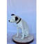 Statue Jack Russel Terrier en bronze - Taille: L 25 po x l 11 po x H 26 po.