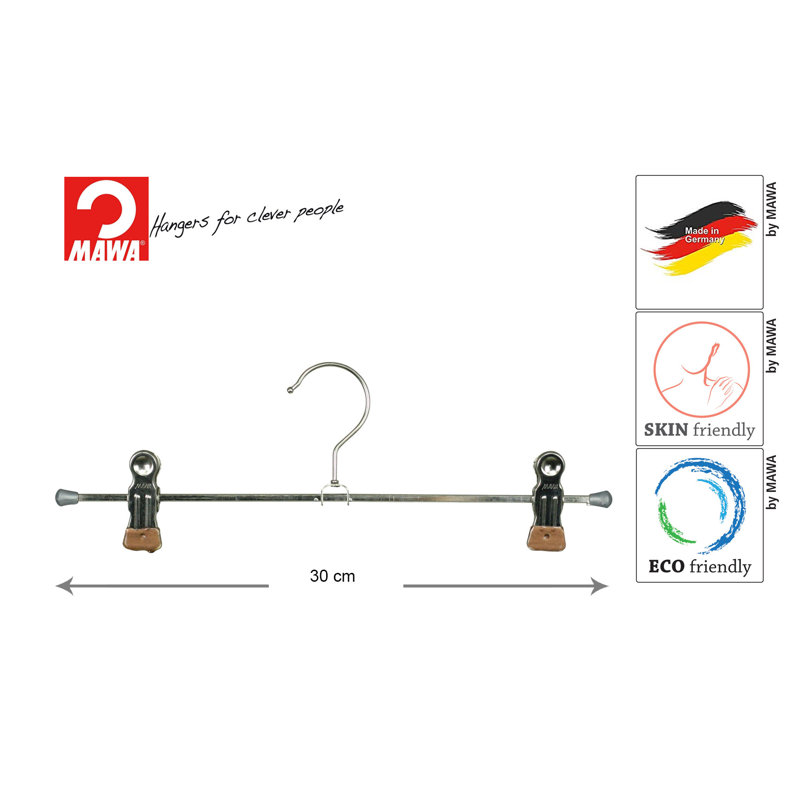 Metal Non-Slip Standard Hanger, Copper