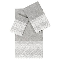 Sanderson 6 Piece Turkish Cotton Towel Set House of Hampton Color: Taupe