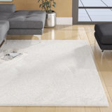 Grizzly Flatweave Area Rug in White