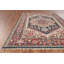Tapis oriental bleu marine indien 4 x 6