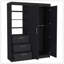 Armoire Rumanu, chambre à coucher, noir-448618566