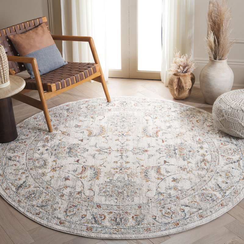 Lasher Area Rug, Round 6'7"
