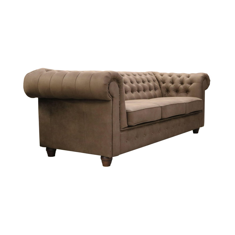 Yanley 3 Seater Sofa, Brown