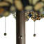 Lampe sur pied en vitrail 65 po de style Tiffany