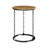 3 Pcs Metal Coffee Table Set in Light Oak-1896029552
