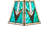 5" Square Valencia Mission Flushmount