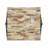 27.5'' W Solid Mango Wood and Iron Rectangular Coffee Table with V-Shaped Legs