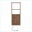 Table de chevet moderne en bois avec station de charge & amp; Rangement pour la chambre à coucher-654139271
