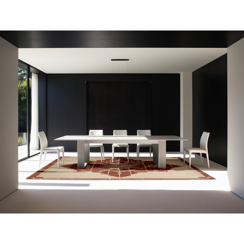 Abstract Pulse Rug, Square 4'