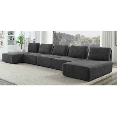 Canapé modulaire 5 pièces Gabbey