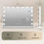 58 x 45cm LED Vanity Mirror with 10x Magnifying Mirror, Illuminated Dressing Table Mirror with USB Port, 3 Colour Modes & Dimmable Light-679363159