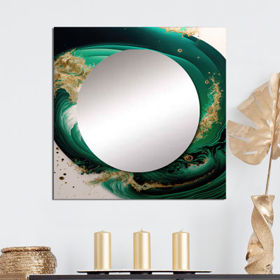 Lyba - Modern Square Mirror Wall Decor For Bedroom