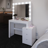 Aurora Dressing Lighted Vanity with Mirror