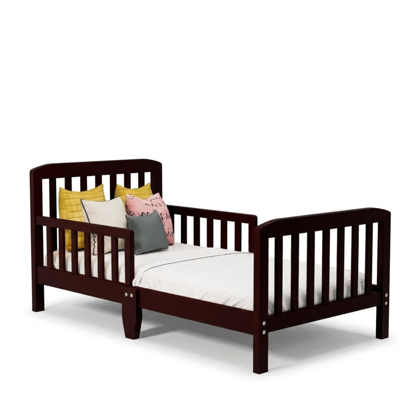 Hinman Kids Toddler Bed Toddler Beds, Espresso