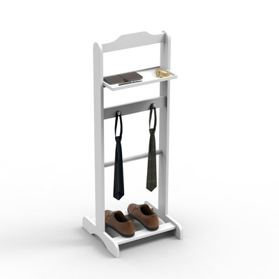 Portant à vêtements Accent, support à vêtements avec organisateur de rangement