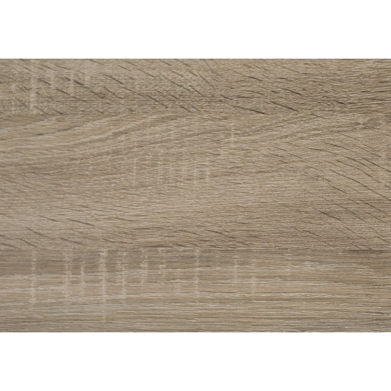 Bookshelf, Bookcase, 6 Tier, 72"H, Office, Bedroom, Laminate, Transitional, Taupe, (5 Shelves) 71.22" H x 24.72" W x 11.72" D