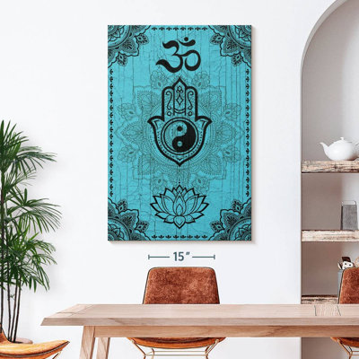 " Yin Yang On Hamsa " by NirvanaDesigns