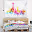 Rio de janeiro skyline tapisserie Cityscape-28483789