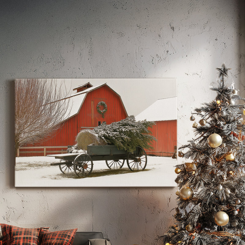 Fir of Honeyed Whisper-Premium Gallery Wrapped Canvas, 18" H x 12" W
