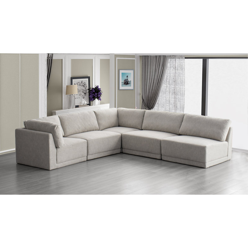 MH0449 Canapé modulaire Derby en terre Jovan