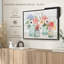 Floral and Botanical "Pastel Flower Market III, reproduction sur toile"-101456497