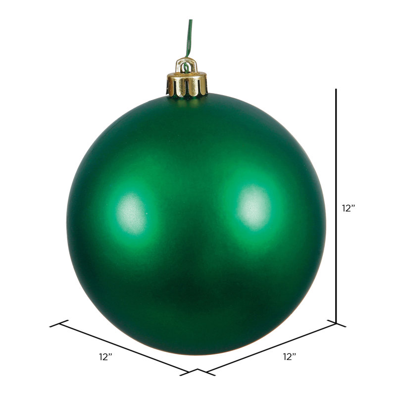 Babiole incassable, 12", Émeraude mat