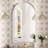 Arched Bathroom Mirror Vanity Wall Mirror,High-Strength Tempered Glass and Aluminum Alloy Framed French Cleat Mounted Wall & Bathroom Mirror-2007018112-2007018111