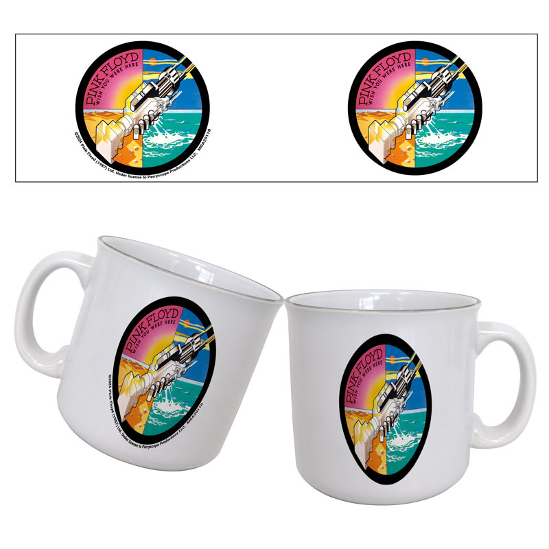 Pink Floyd - WYWH-Handshake 20oz. Camper Mug