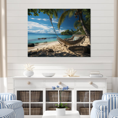 Fera Beach Tropical Escape, reproduction d'art sur toile