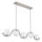 Spherical 5-Light Brushed Nickel Island Light