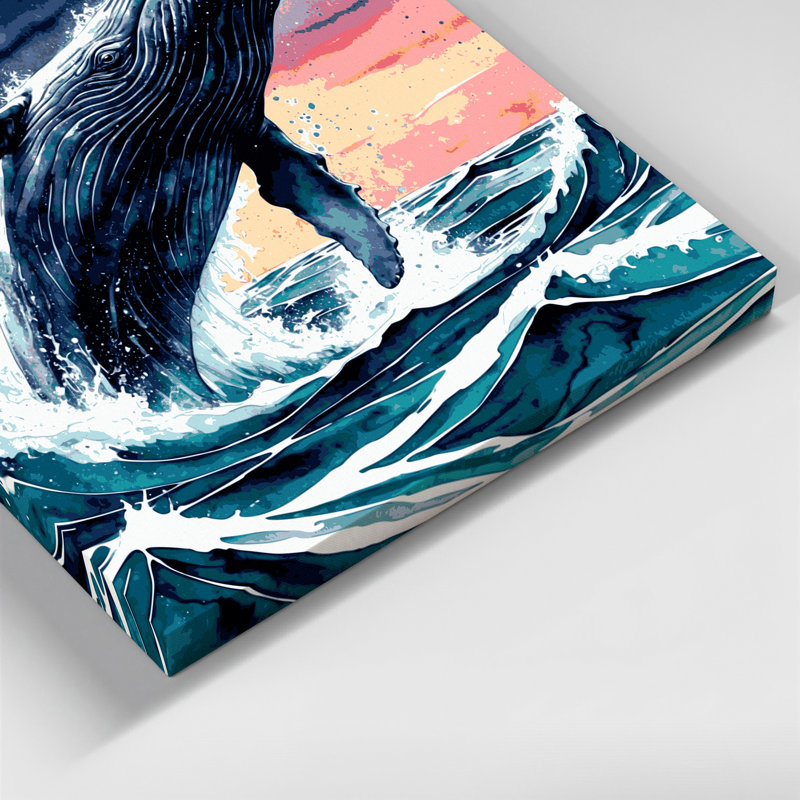 Art mural sur toile Coastal, H 24 po x l 36 po