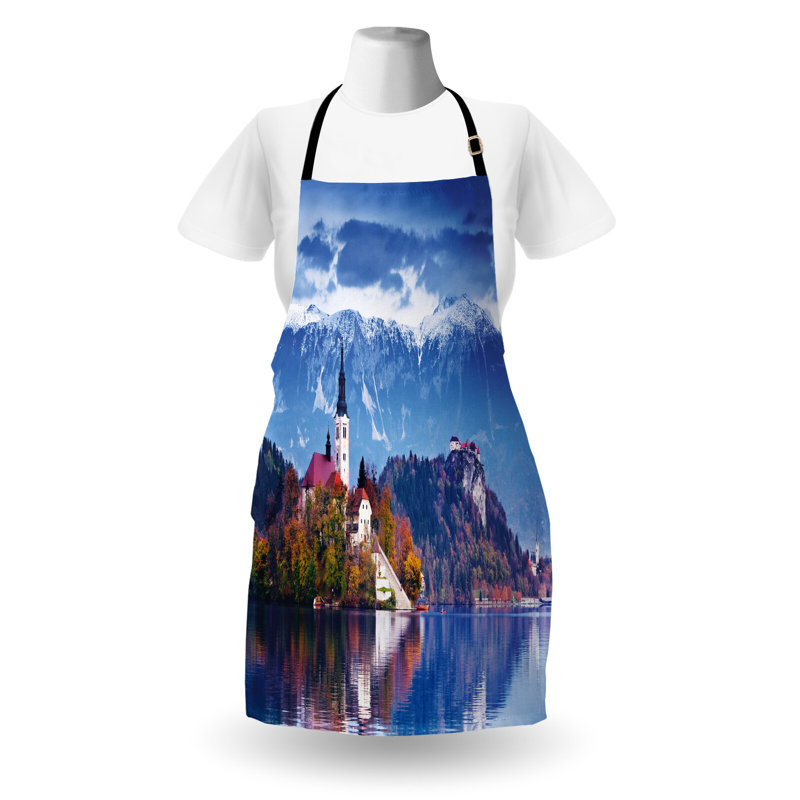 No Pattern Bib Apron