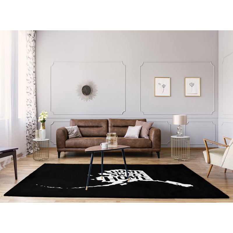 Tapis en poly-chenille alaska pour la maison, Rectangle 9 pi x 12 pi
