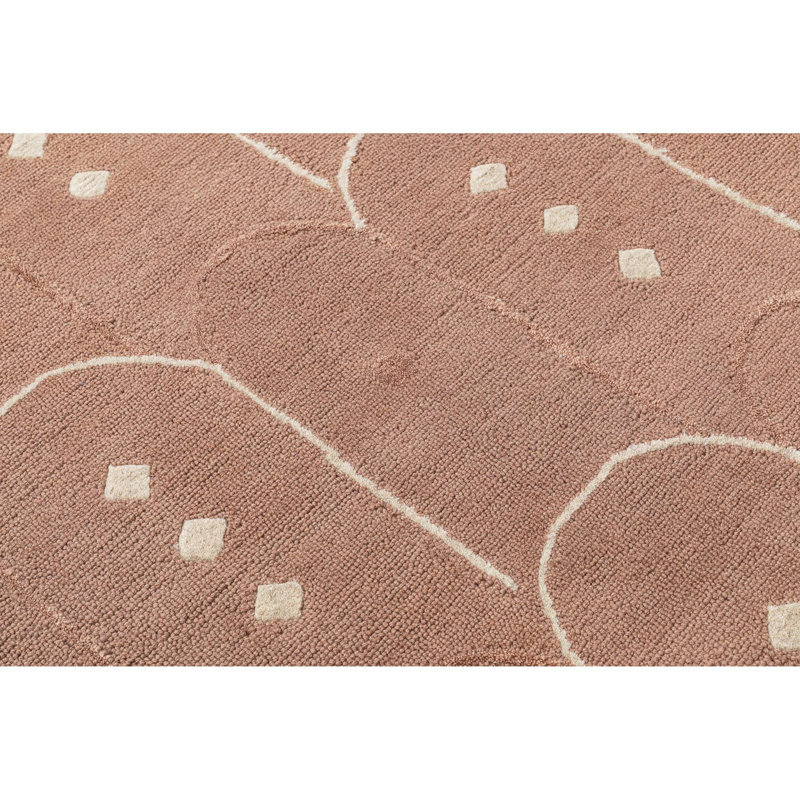 Hand Tufted Wool Ursa Rug, Rectangle 3' x 5'