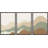 Multicolor Geometric Wave Abstract Mountain Landscape Wall Art Framed Canvas 3 Piece Painting Print-119018228-73380019