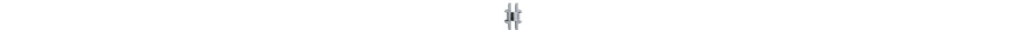 SOSS Model 106 surface mount hinge, maximum material thickness is 5/64"-7015909
