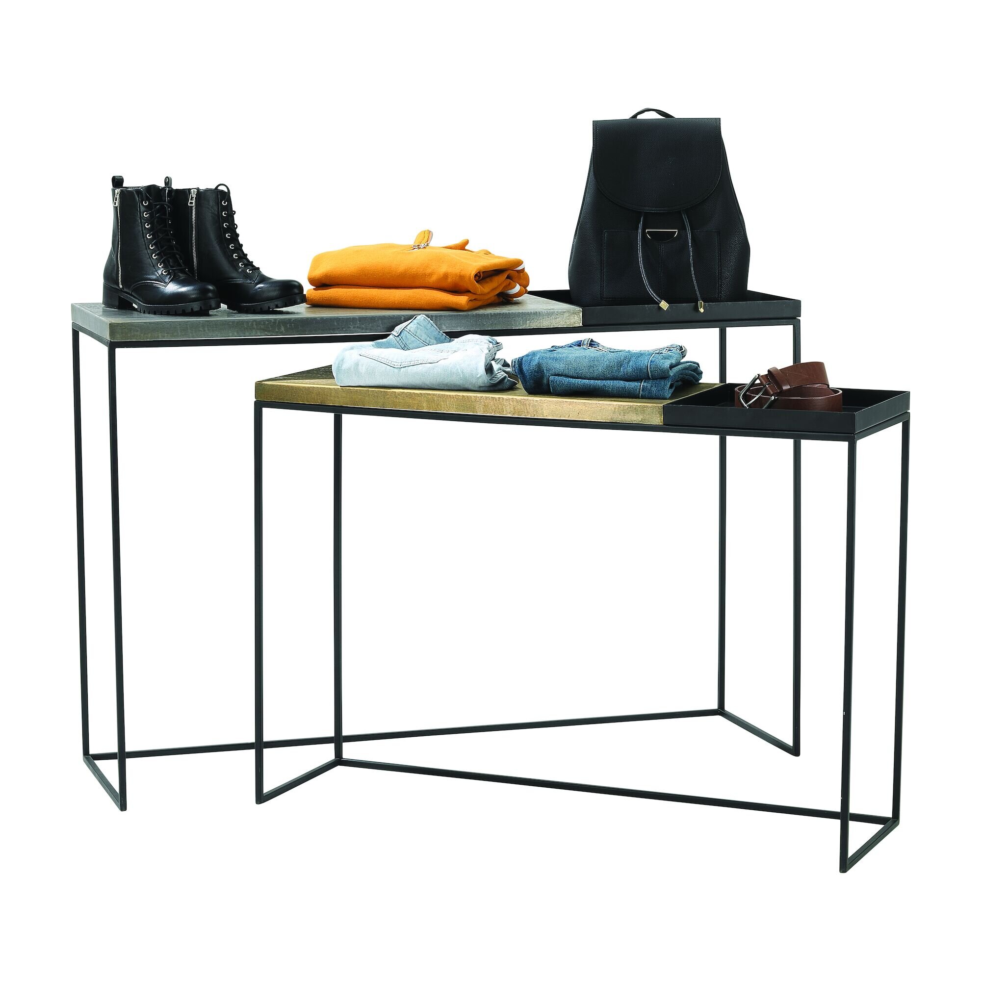 Slimline nest store of tables