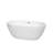 Juno 59'' x 32'' Soaking Acrylic Bathtub-40171993