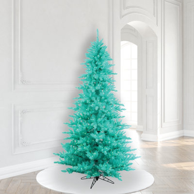 Lighted Fir Christmas Tree