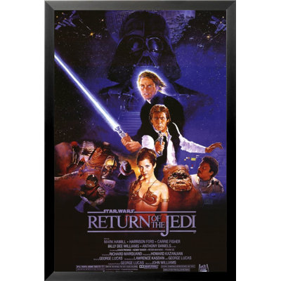 " Star Wars Return Of The Jedi Movie - Harrison Ford Mark Hamill Carrie Fisher Billy Dee Williams George Lucas Sci Fi "