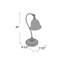 Tontogany Metal Arched Lamp
