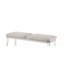 Banc gris clair Laveda