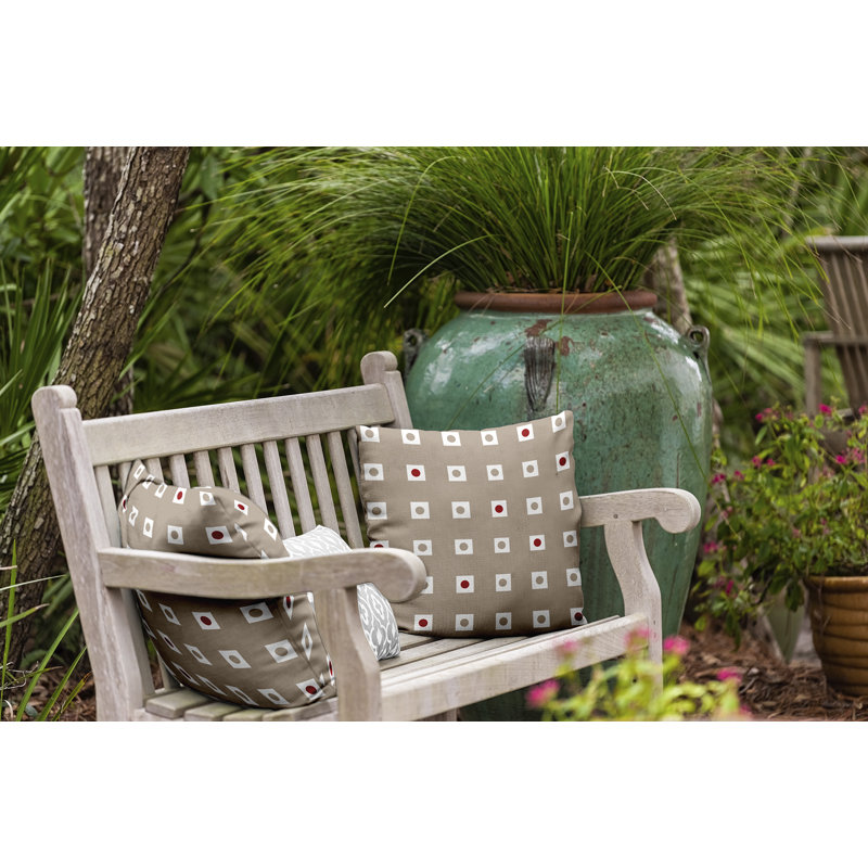Coastal Calm Pillow Cover & Insert, 20" x 20", Flax